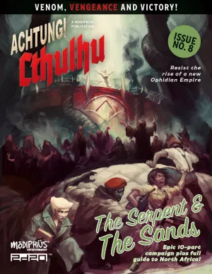 Achtung! Cthulhu RPG - Serpents and the Sands (HC)