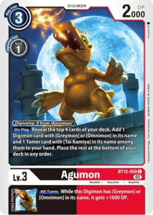 Agumon - BT12-059 - Common