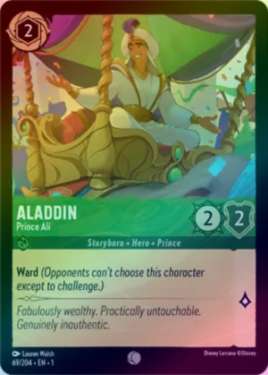 Aladdin (Prince Ali) - 69/204 - Common (Foil)