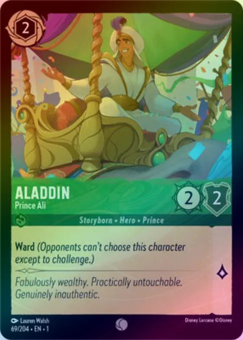 Aladdin (Prince Ali) - 69/204 - Common (Foil)