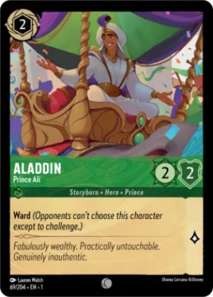 Aladdin (Prince Ali) - 69/204 - Common