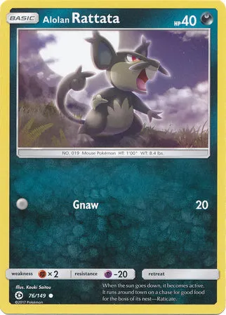 Alolan Rattata - 76/149 - Common