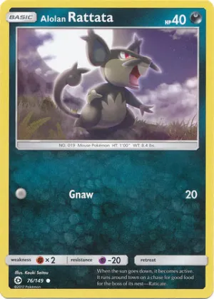 Alolan Rattata - 76/149 - Common