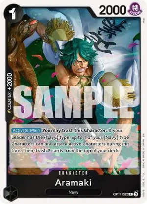 Aramaki - OP11-082 - Rare (Pre-Order)