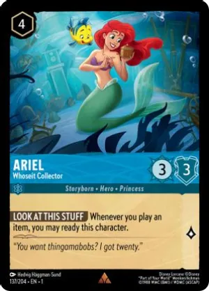 Ariel (Whoseit Collector) - 137/204 - Rare