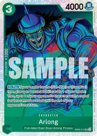 Arlong - EB02-011 - Super Rare