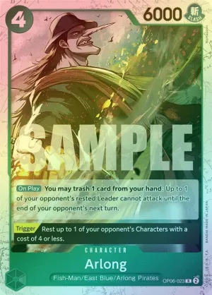 Arlong (Jolly Roger Foil) - OP06-023 - Rare