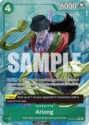 Arlong (PRB01) (Alternate Art) - OP06-023 - Rare
