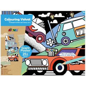Avenir Colouring Velvet Transportation And Fancy Cars