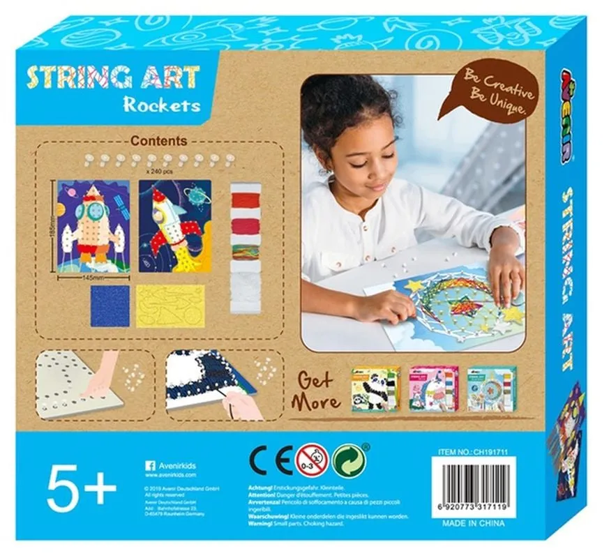 Avenir String Art Rockets