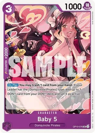 Baby 5 - OP10-076 - Uncommon