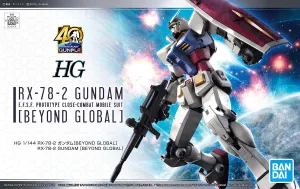 Bandai: Gunpla - HGBG - RX-78-02 Gundam (Beyond Global) 1/144
