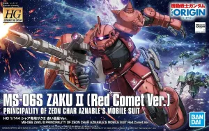 Bandai: Gunpla - HGGTO - #24 MS-06S Char's Zaku II (Red Comet Ver.) 1/144