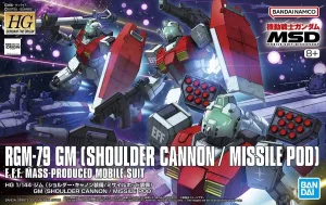 Bandai: Gunpla - HGGTO - MSD - #24 RGM-79 GM (Shoulder Cannon/Missile Pod) 1/144
