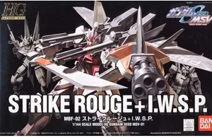 Bandai: Gunpla - HGSEED - MSV - #01 MBF-02 Strike Rouge   I.W.S.P. 1/144