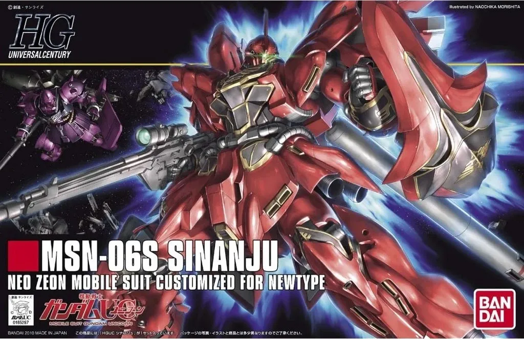 Bandai: Gunpla - HGUC - #116 MSN-06S Sinanju 1/144