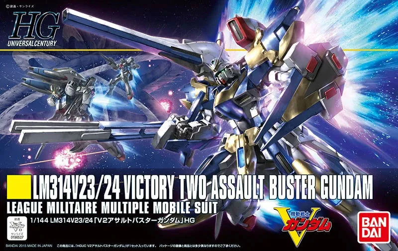 Bandai: Gunpla - HGUC - #189 LM314V23/24 Victory Two Assault-Buster Gundam 1/144