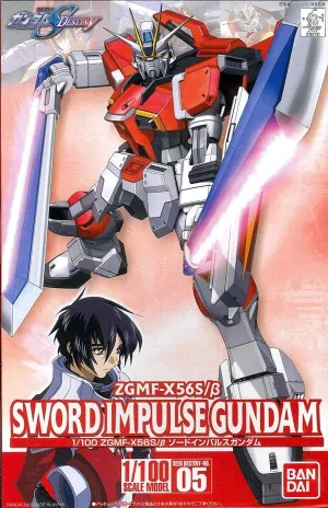 Bandai: Gunpla - NG SEED Destiny - #05 ZGMF-X56S/ Sword Impulse Gundam 1/100