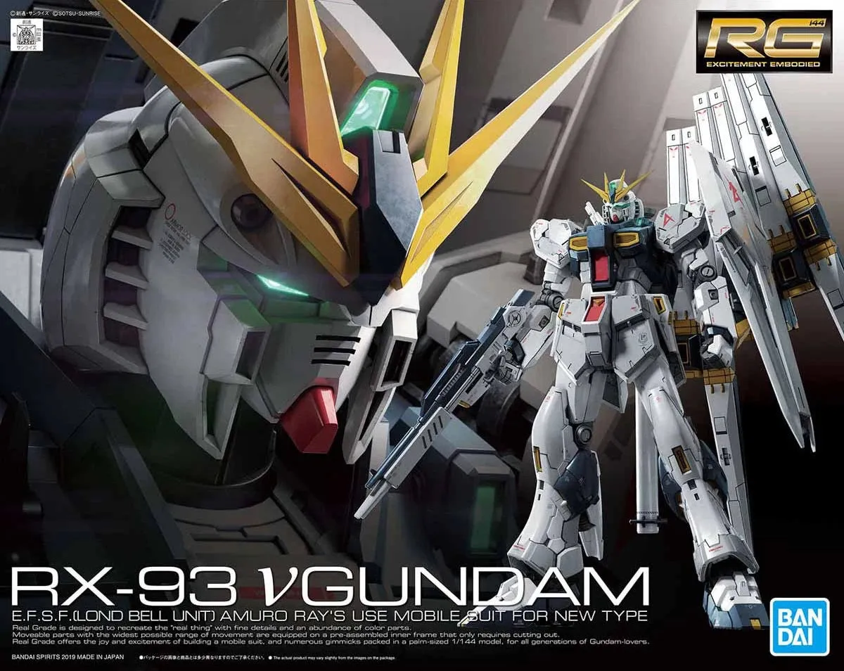 Bandai: Gunpla - RG - #32 RX-93  Gundam 1/144