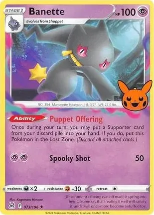 Banette - 073/196 - Promo (Trick or Trade BOOster Bundle)
