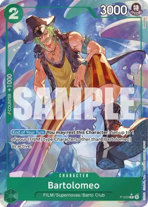 Bartolomeo (Full Art) (Textured) (STAR) (PRB01) - P-029 - Promo