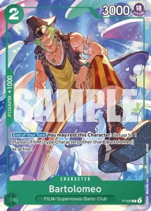 Bartolomeo (Non Foil) (No Star) (ST16) - P-029 - Promo