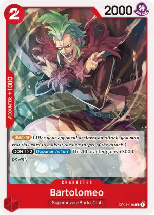 Bartolomeo - OP01-019 - Common