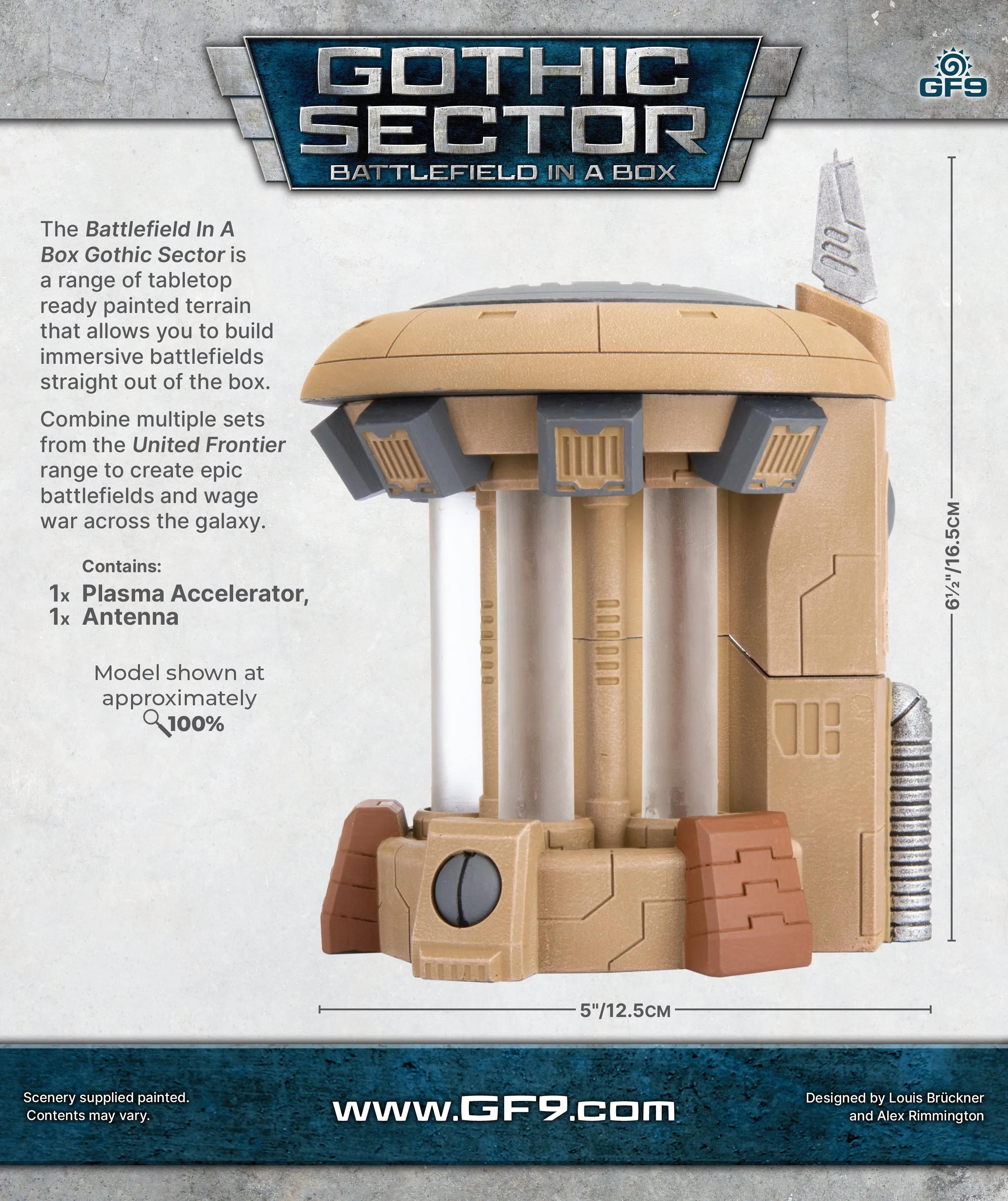 Battlefield in a Box - Gothic Sector United Frontier Plasma Accelerator