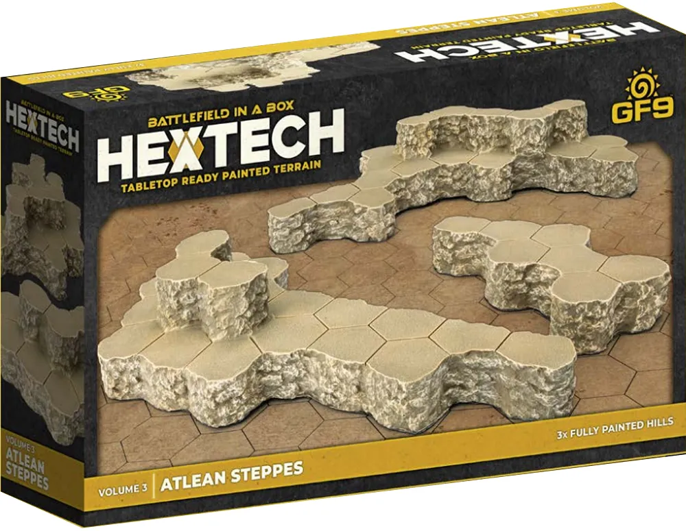 Battlefield in a Box - Hextech - Atlean Steppes (Vol. 3)