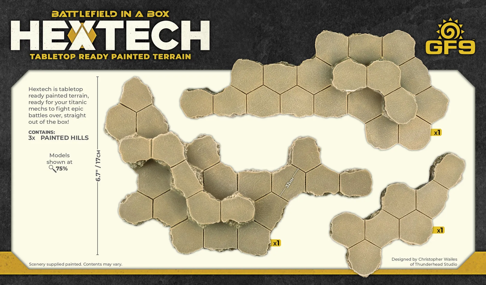 Battlefield in a Box - Hextech - Atlean Steppes (Vol. 3)