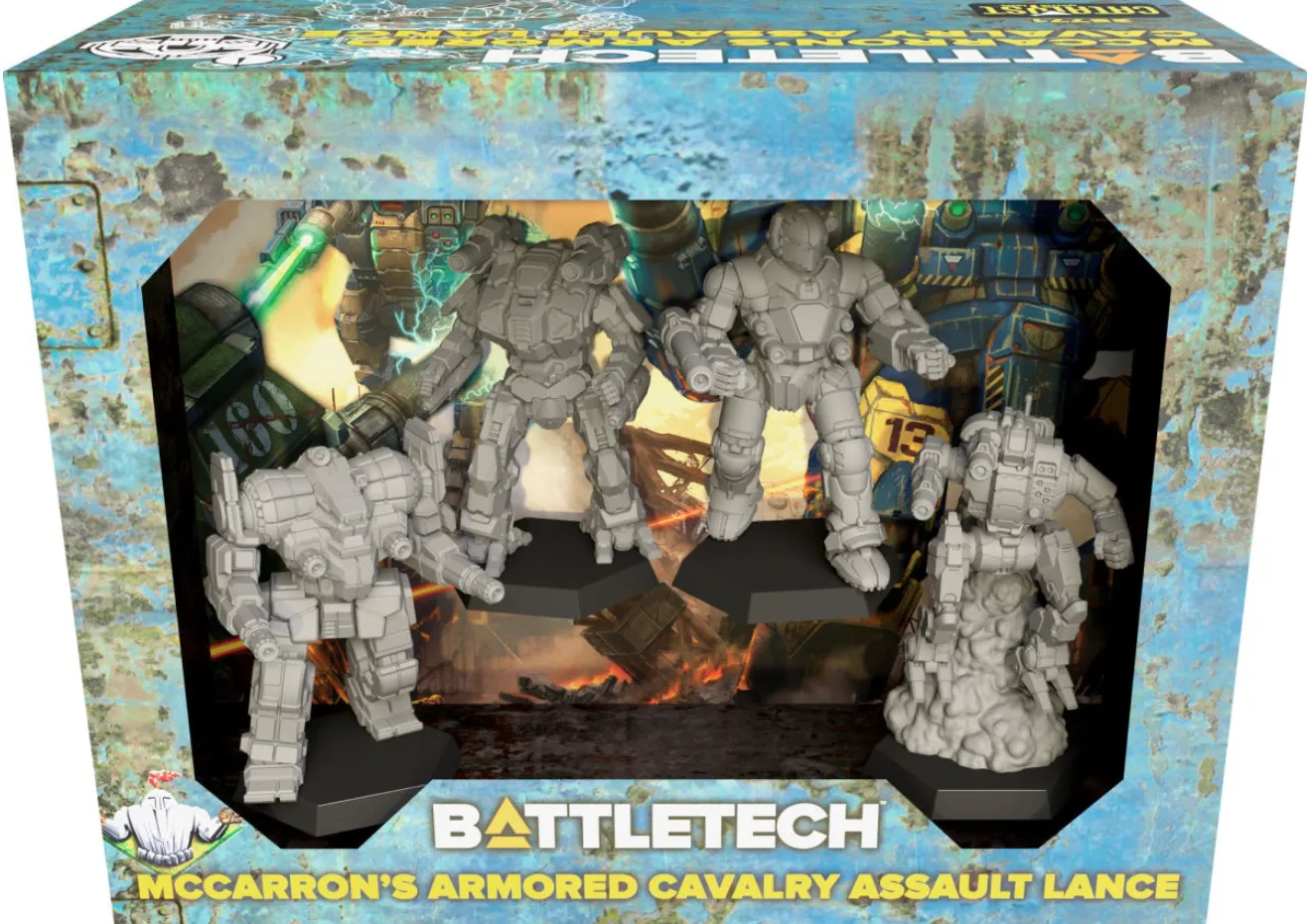 Battletech - Mercenaries - McCarron's Armored Cavalry Assault Lance (Pre-Order)