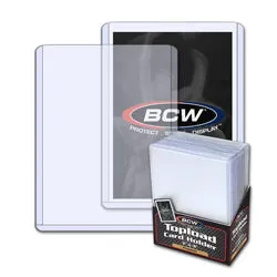BCW - 25ct Toploader - 3 x 4 Premium Card Holder