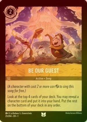 Be Our Guest - 25/204 - Uncommon (Foil)