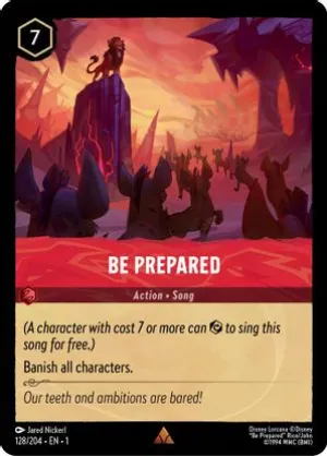 Be Prepared - 128/204 - Rare