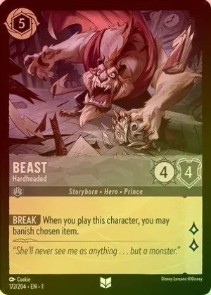 Beast (Hardheaded) - 172/204 - Uncommon (Foil)