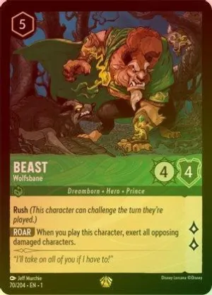 Beast (Wolfsbane) - 70/204 - Legendary (Foil)