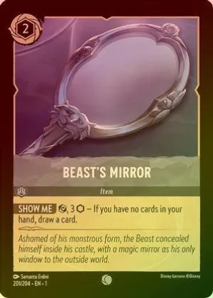 Beast's Mirror - 201/204 - Common (Foil)