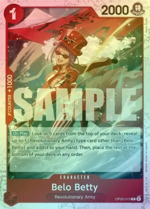 Belo Betty (Jolly Roger Foil) - OP05-015 - Rare