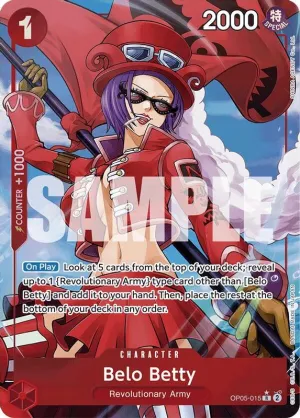 Belo Betty (PRB01) (Alternate Art) - OP05-015 - Rare
