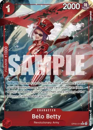 Belo Betty (PRB01) (Full Art) - OP05-015 - Rare