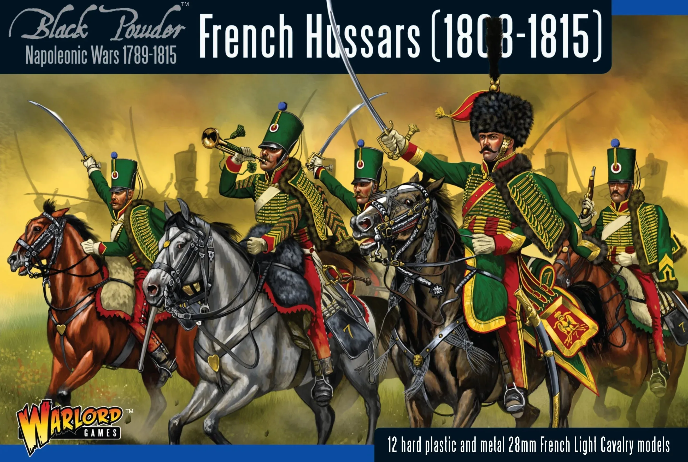Black Powder -  Napoleonic Wars - French Hussars (1808 - 1815)