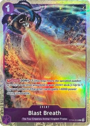 Blast Breath (-Best Selection Vol. 1-) - ST04-016 - Common