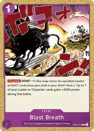 Blast Breath (Super Pre-Release) - ST04-016 - Common