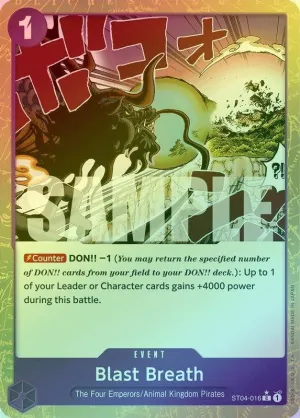 Blast Breath (Textured Foil) - ST04-016 - Common