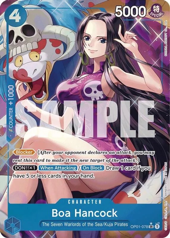Boa Hancock (PRB01) (Alternate Art) - OP01-078 - Super Rare