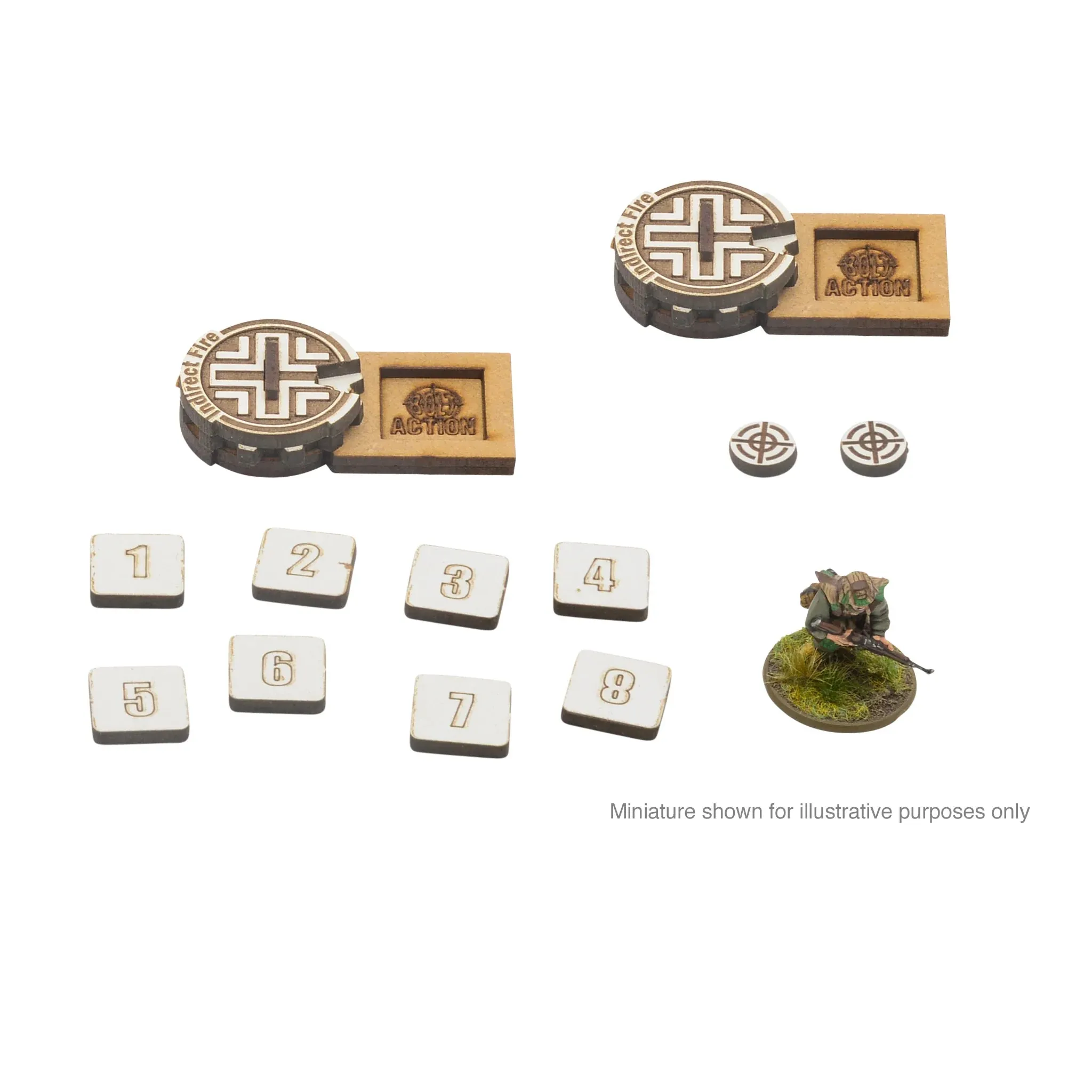 Bolt Action - Artillery Zeroing In Markers - Germany