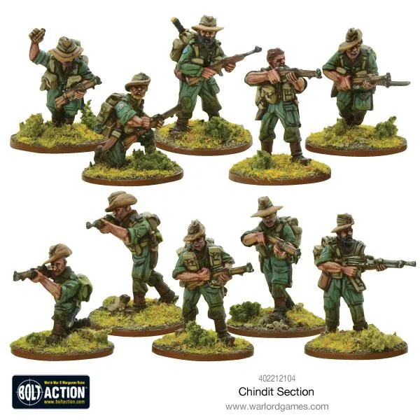 Bolt Action - Great Britain - Chindit Section