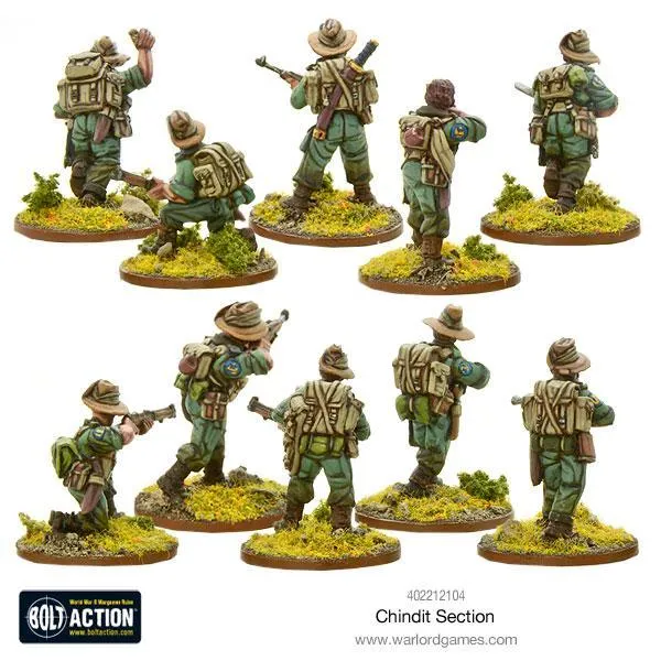 Bolt Action - Great Britain - Chindit Section