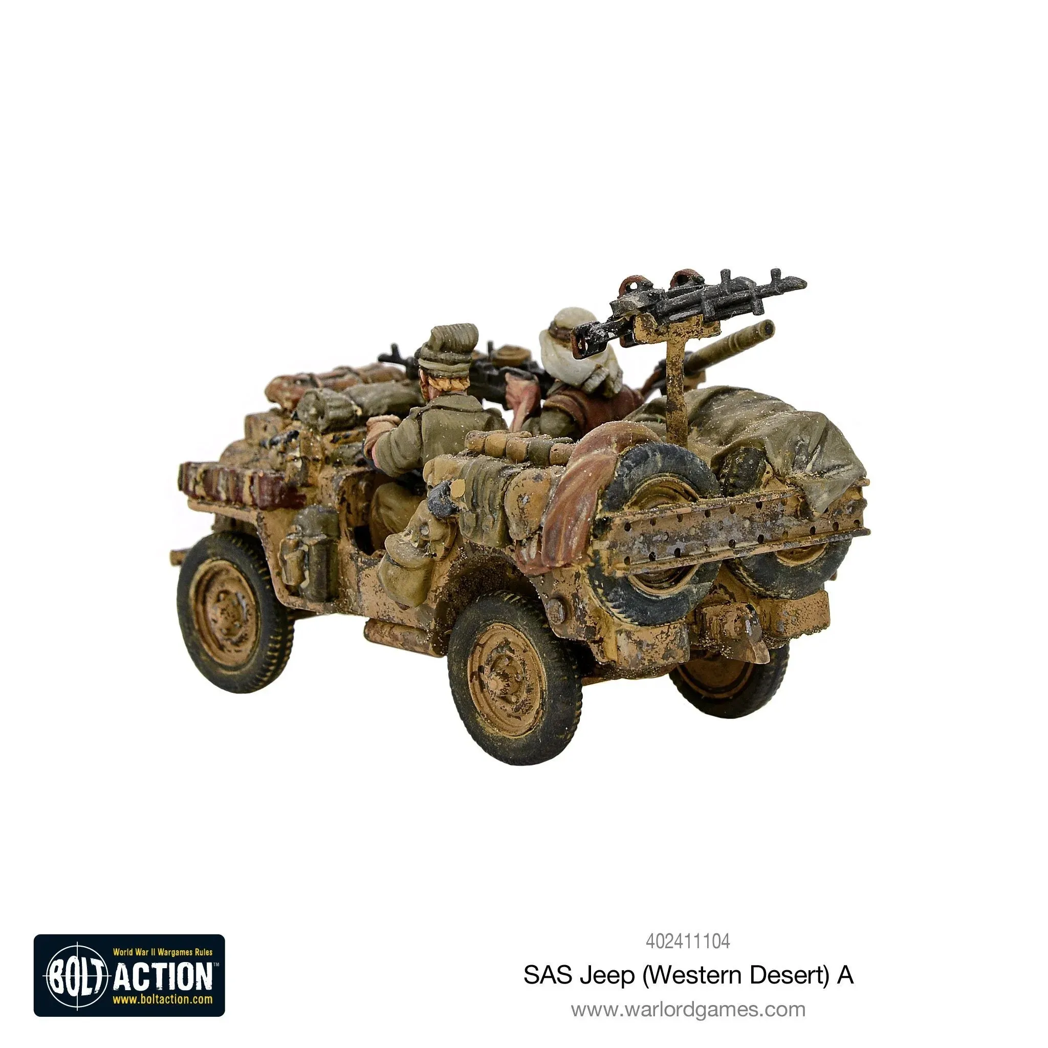 Bolt Action - Great Britain - SAS Jeep (Western Desert) A **