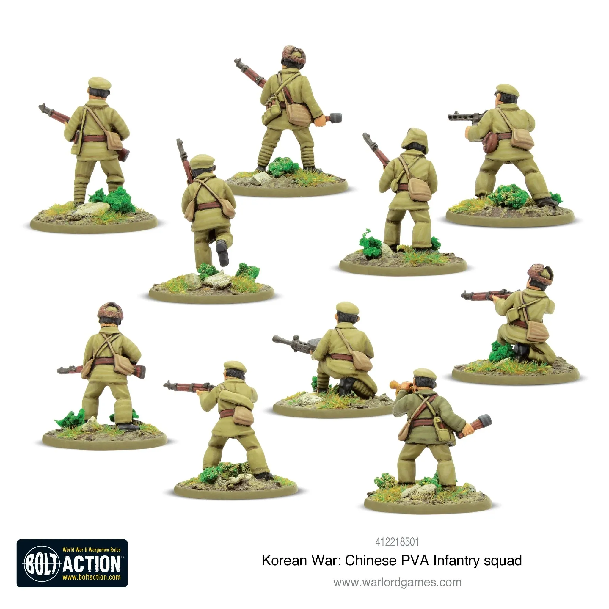 Bolt Action: Korean War - China - PVA Infantry Squad